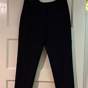 Gerard Darel Navy and Brown Tweed Women's Pants Size 38